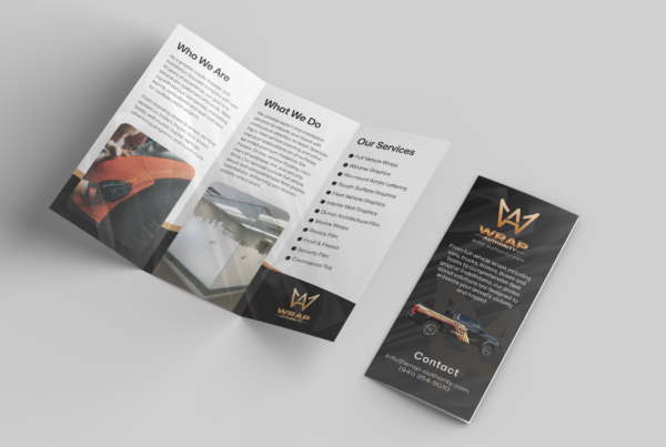 Wrap Authority Brochure Mockup